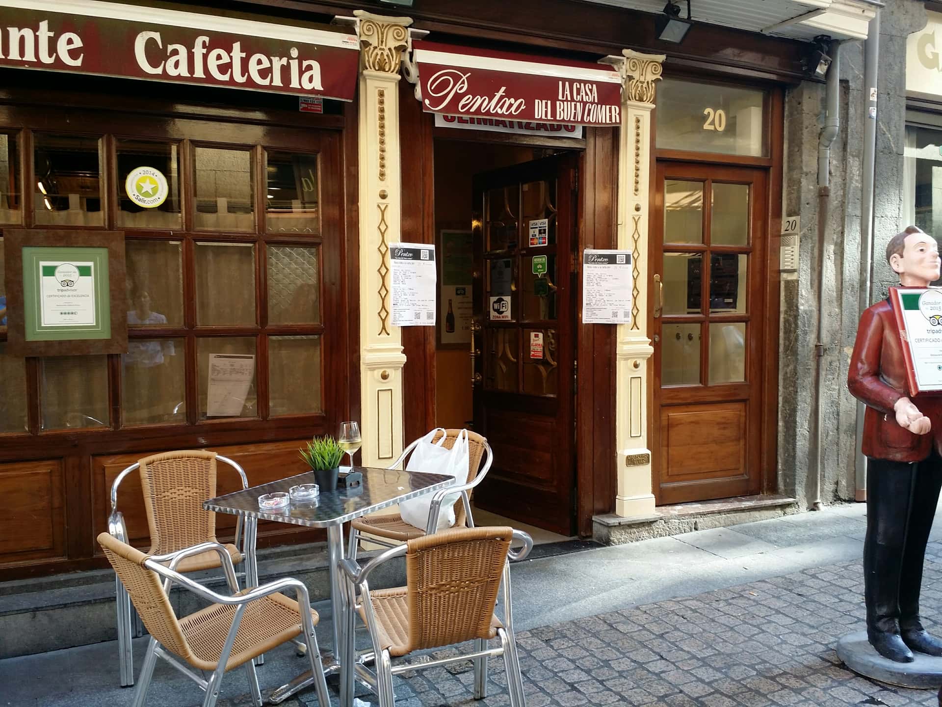 Restaurante Pentxo: un clásico del Casco Viejo