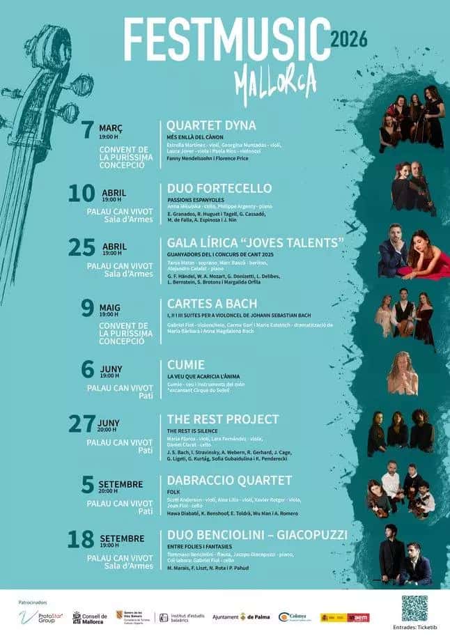 FestMusic Mallorca 2026: música en Can Vivot