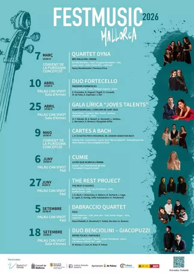 FestMusic Mallorca 2026: música en Can Vivot