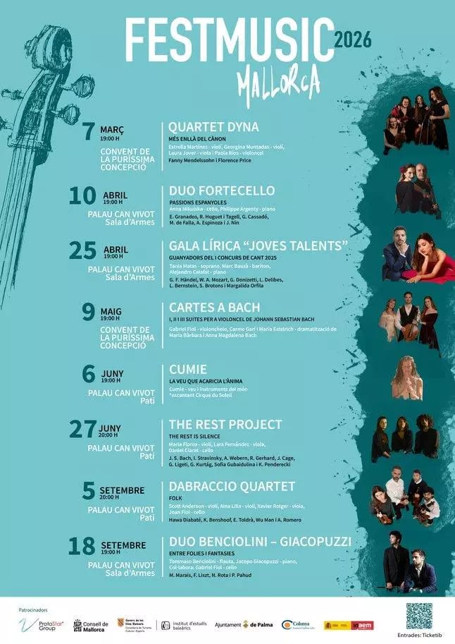 FestMusic Mallorca 2026: música en Can Vivot