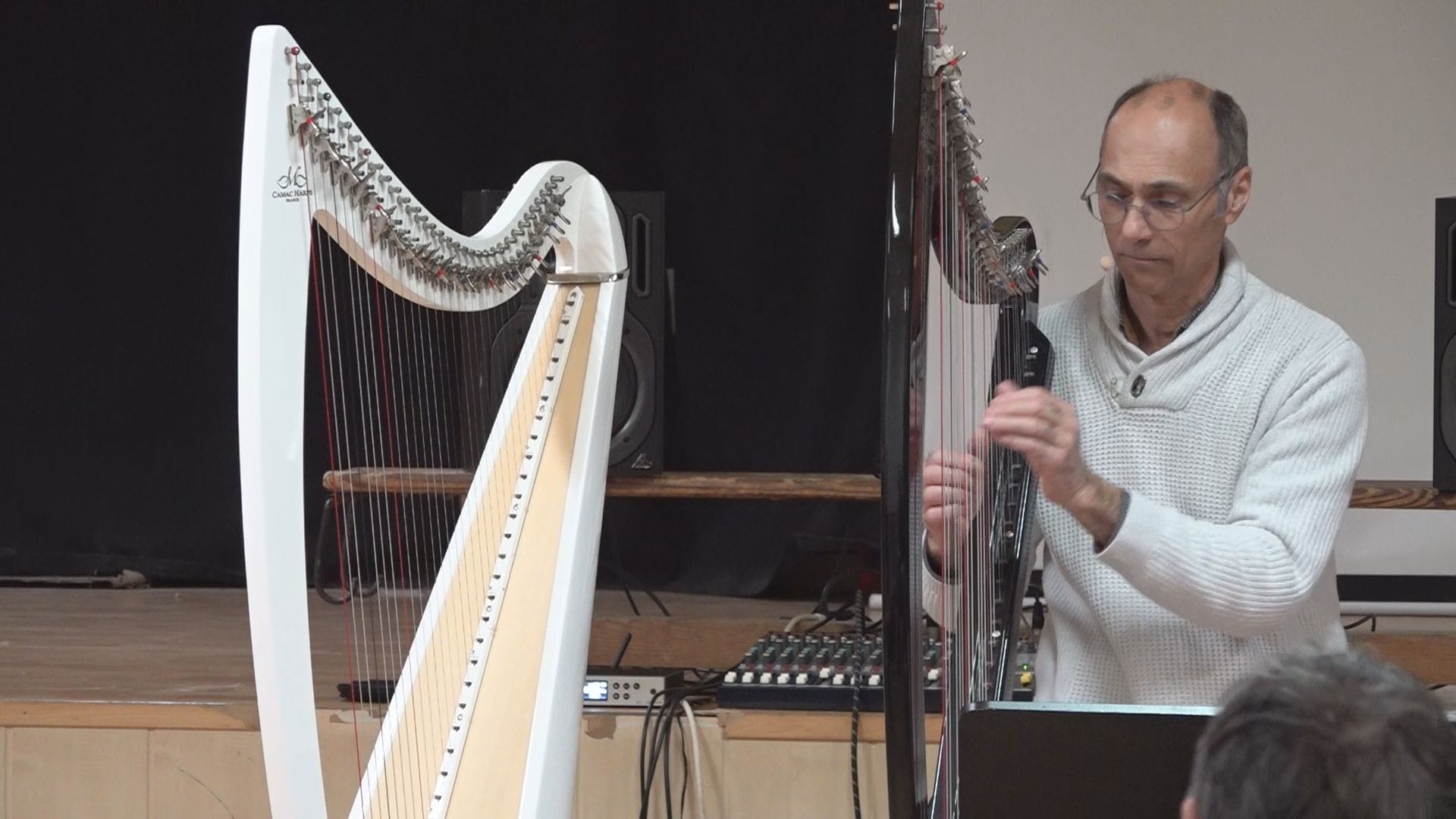 Concierto: Frédéric Bougouin y sus arpas