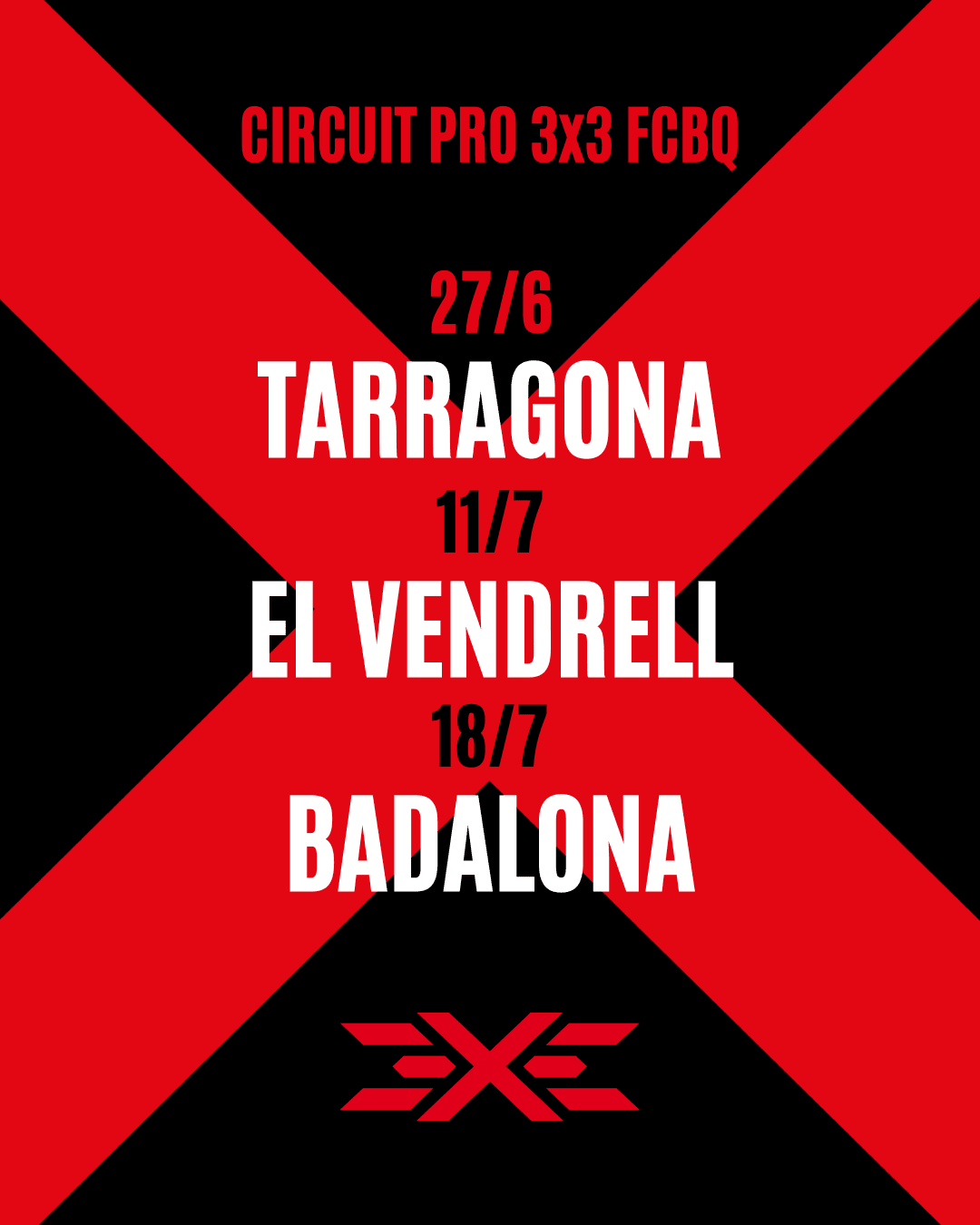 El 3x3 llevó el baloncesto a las plazas de Badalona
