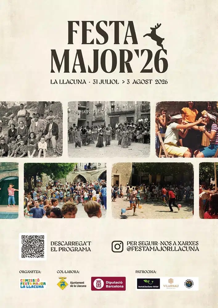 La Festa Major de La Llacuna: cercavila y tradición
