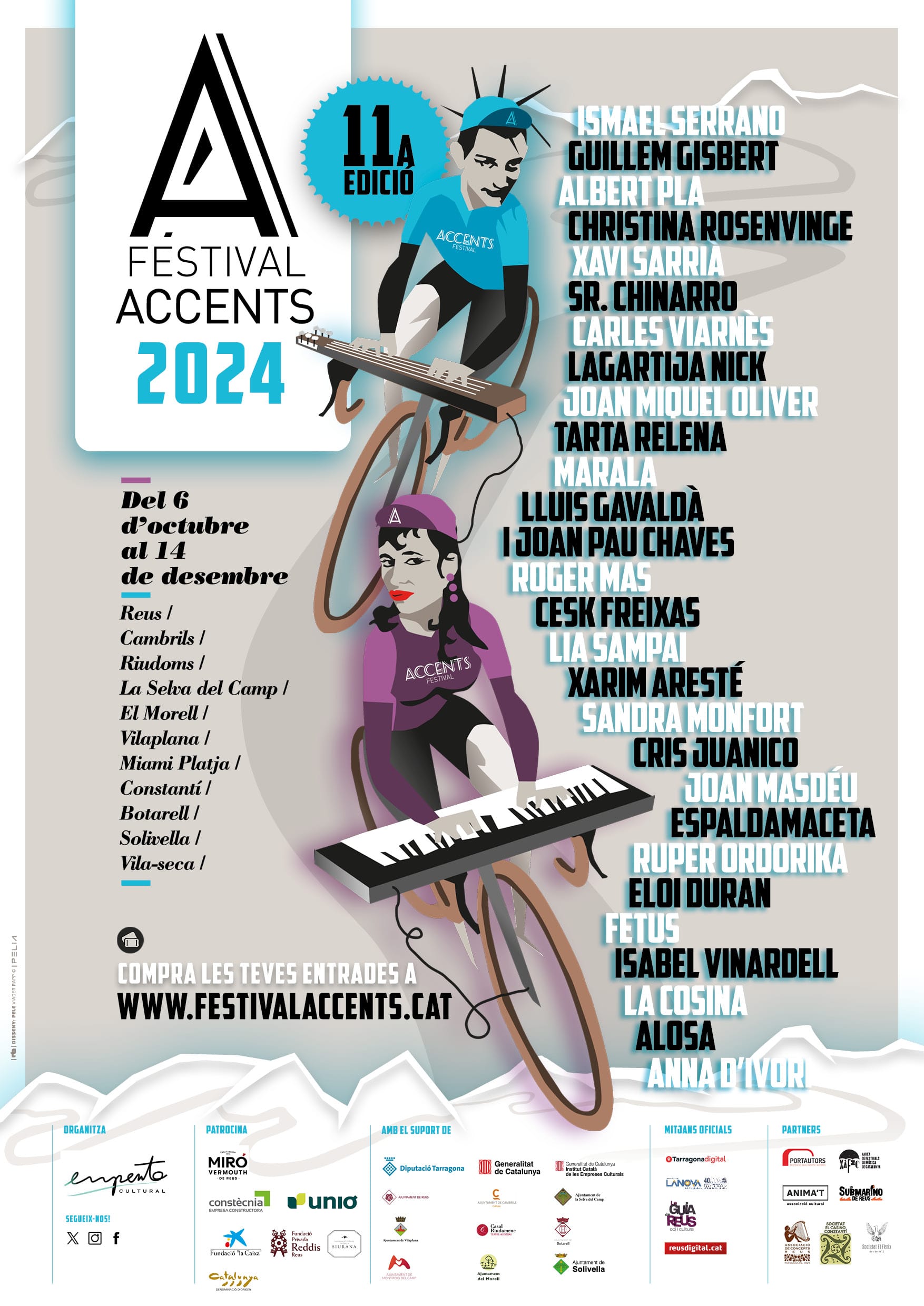 Accents 2026: Suu, Mazoni y Xarim Aresté en otoño