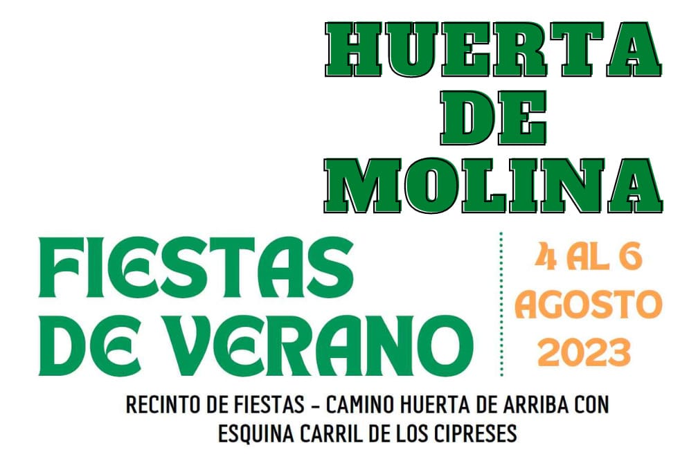 Fiestas de la Huerta de Molina: cine, paellas y senderismo
