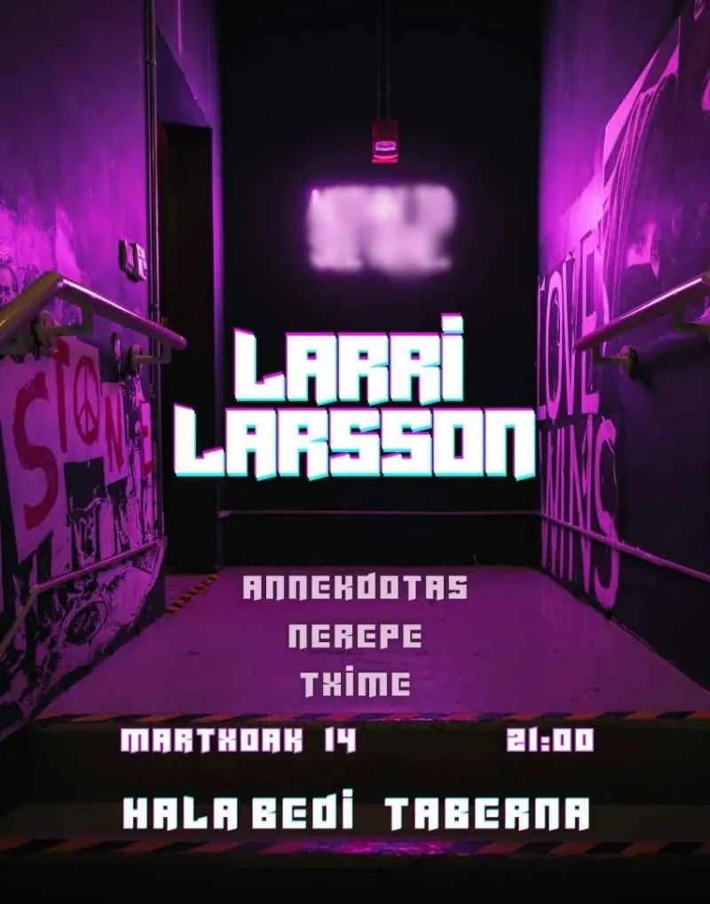 Concierto de Larri Larsson