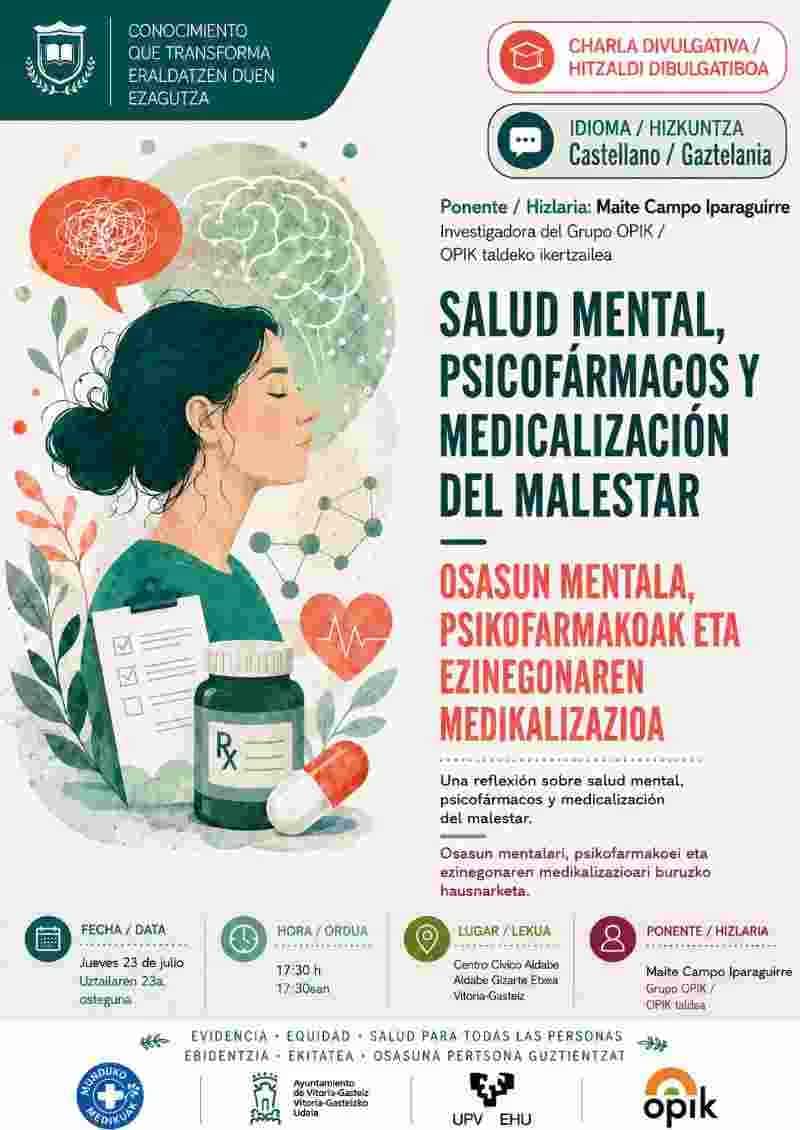 Salud Mental, Psicofármacos y Medicalización del Malestar