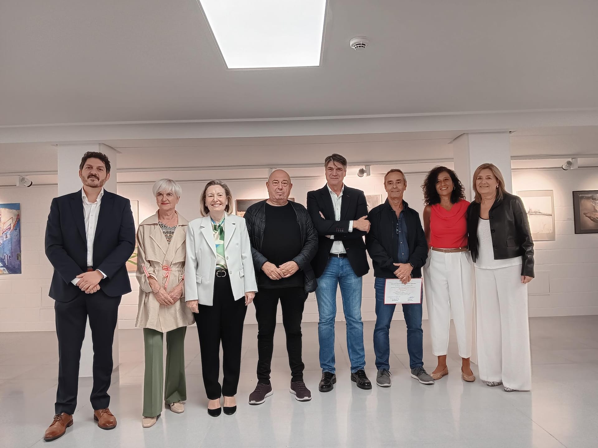 Exposición de las obras ganadoras del Certamen José Prat
