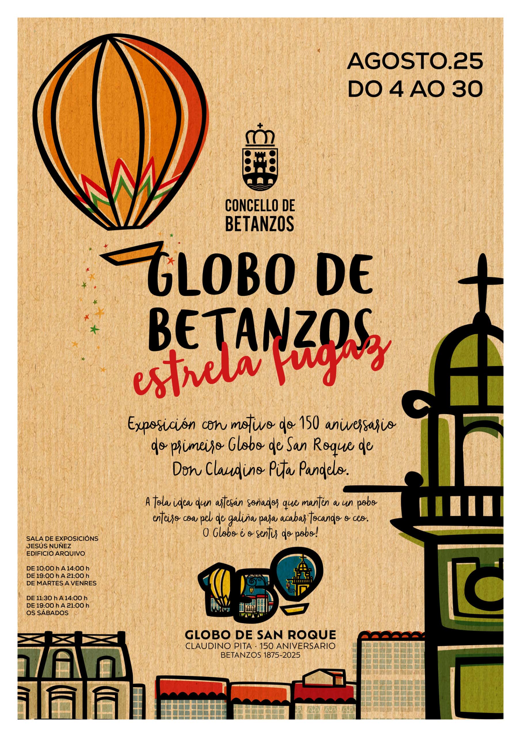 El Globo de Betanzos se hizo arte: Estrela Fugaz (2025)