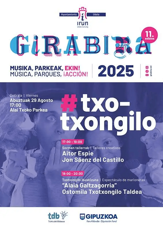 Girabira 2026: cine y talleres en Alai Txoko