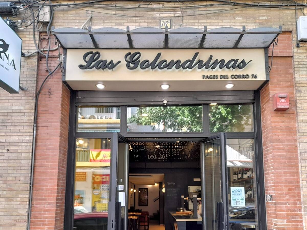 Comer en Las Golondrinas de Pagés del Corro