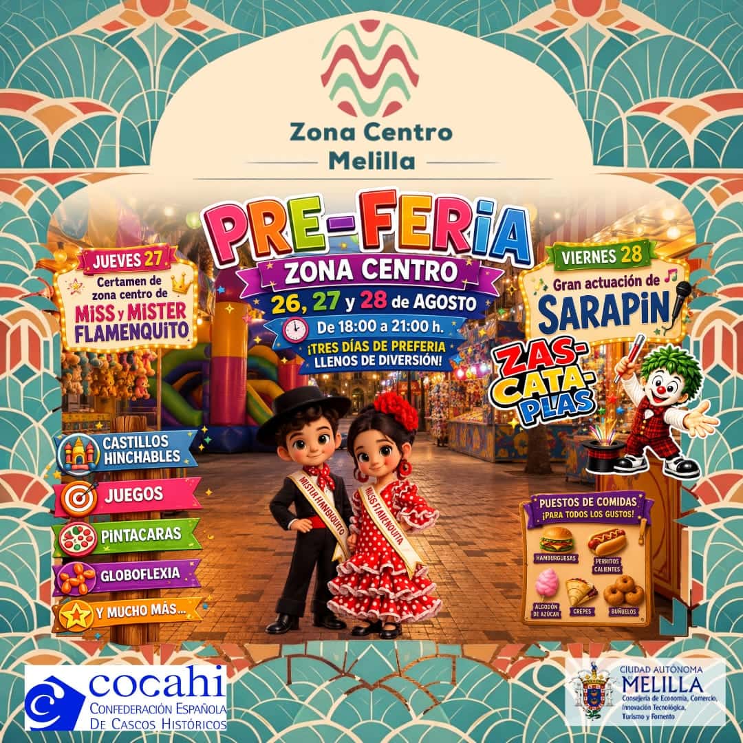 Pre-Feria de la Zona Centro: tres tardes para calentar