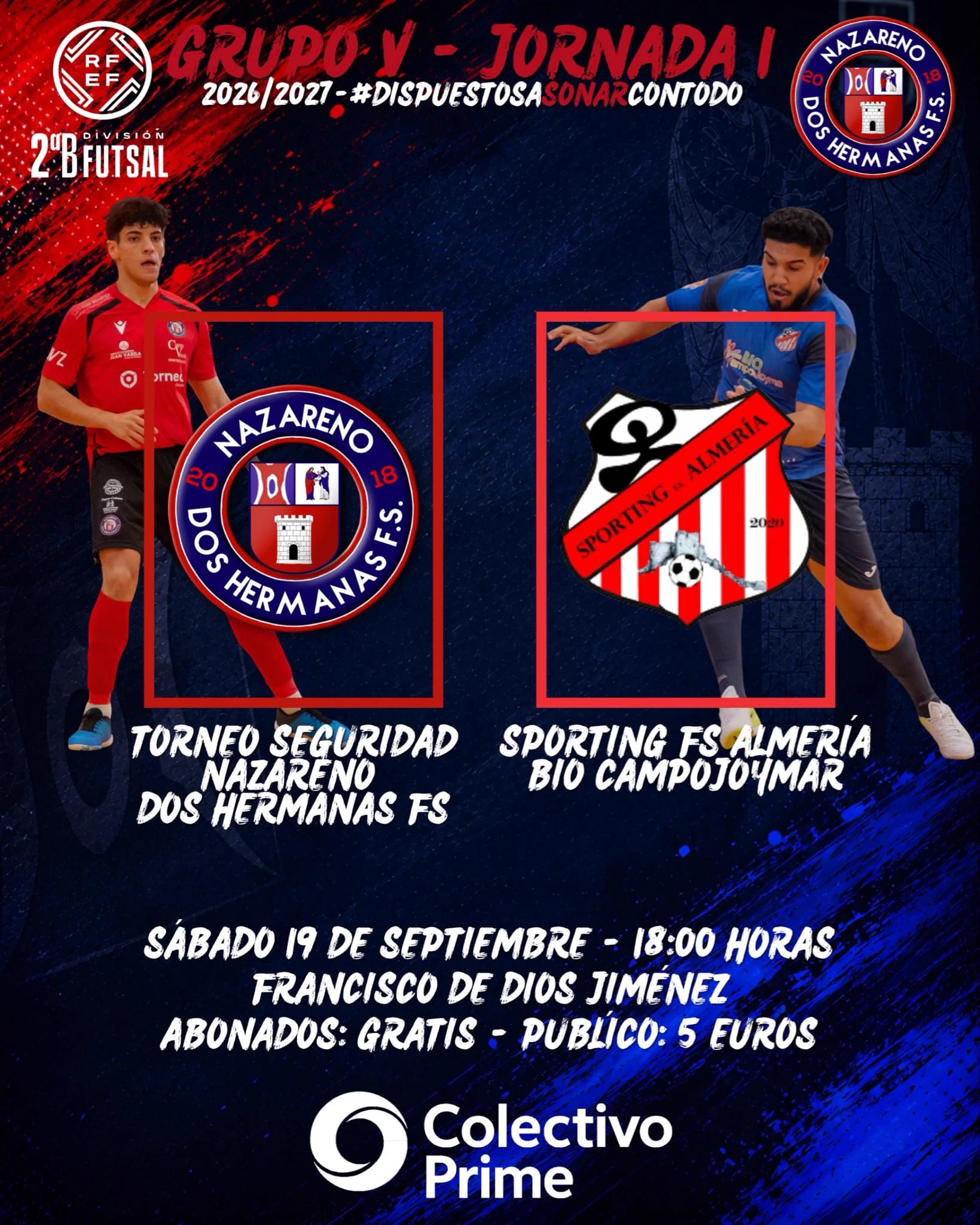 Doble jornada de fútbol sala en Dos Hermanas