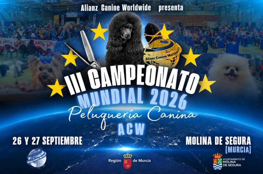 Molina acoge el III Mundial de Peluquería Canina
