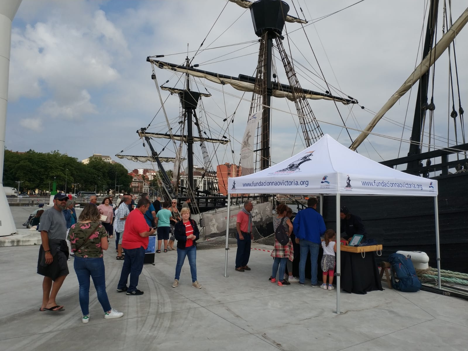 La Nao Victoria atraca en Avilés del 2 al 12 de octubre