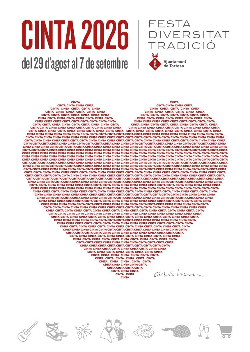 La Cinta 2026: cartel y fechas de la fiesta de Tortosa