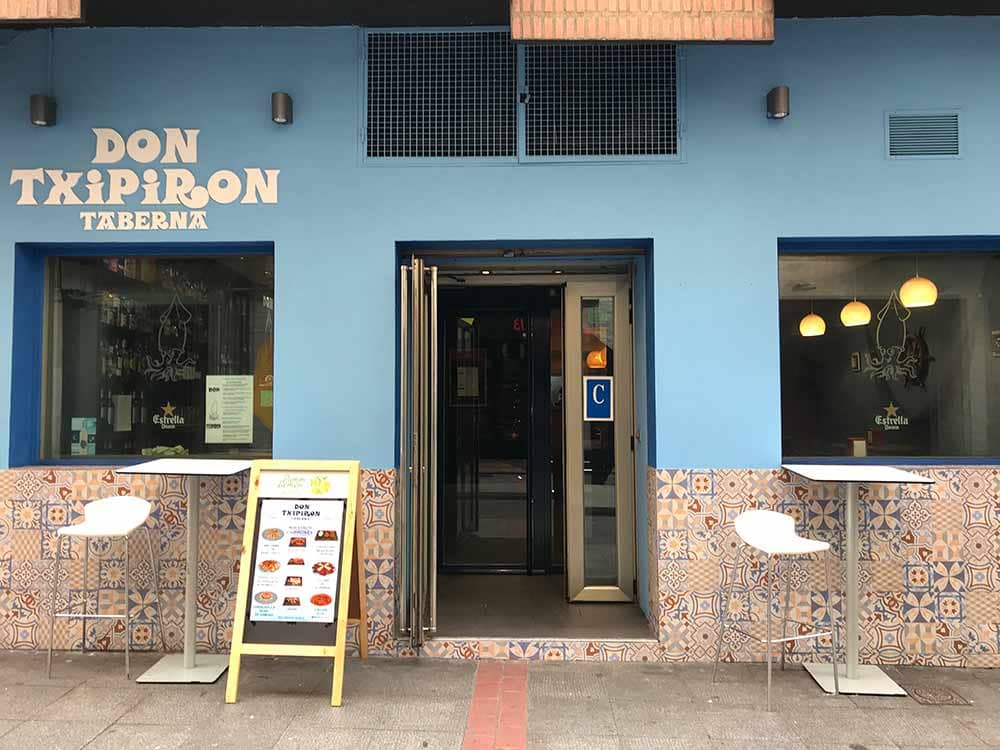 Don Txipirón: raciones de mar y tarta de queso en Valladolid