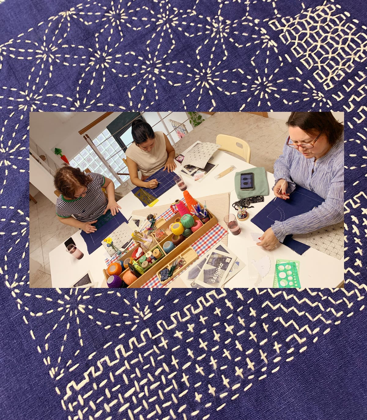 Taller Brodat sashiko modern