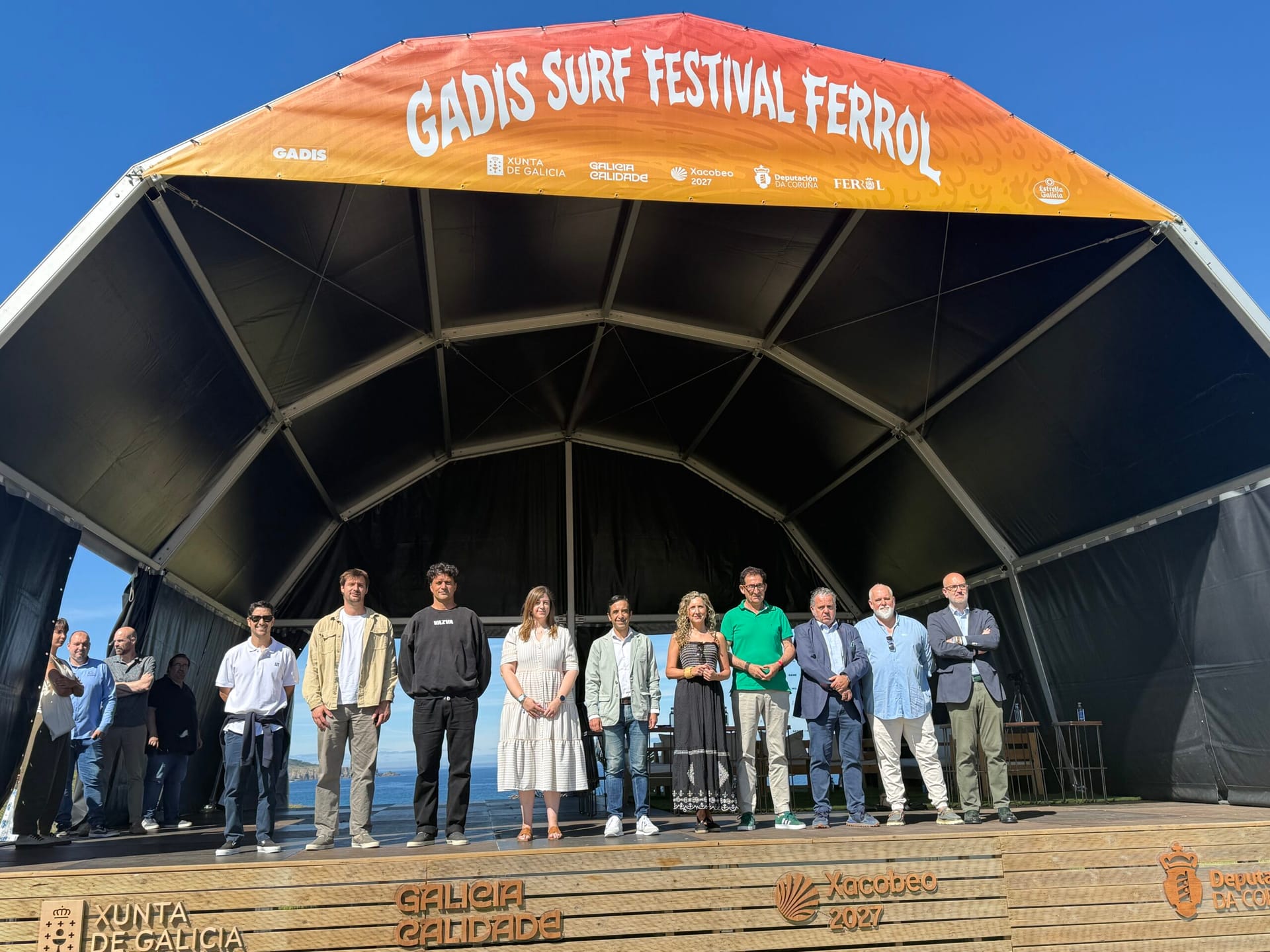 El Gadis Surf Festival llena de deporte y música Ferrol