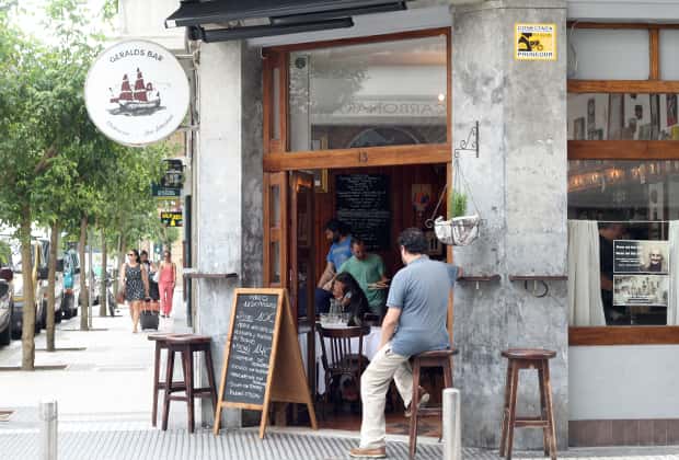 Geralds Bar: bistró de Gros con aire australiano