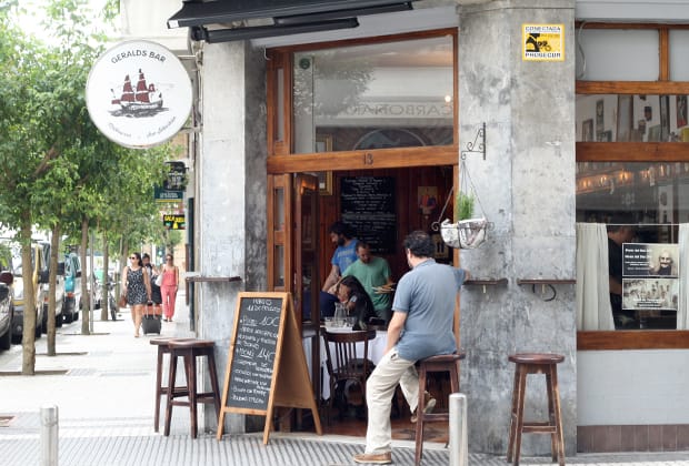 Geralds Bar: bistró de Gros con aire australiano