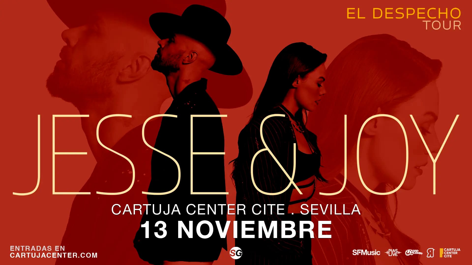 Jesse & Joy en el Cartuja Center el 13 de noviembre