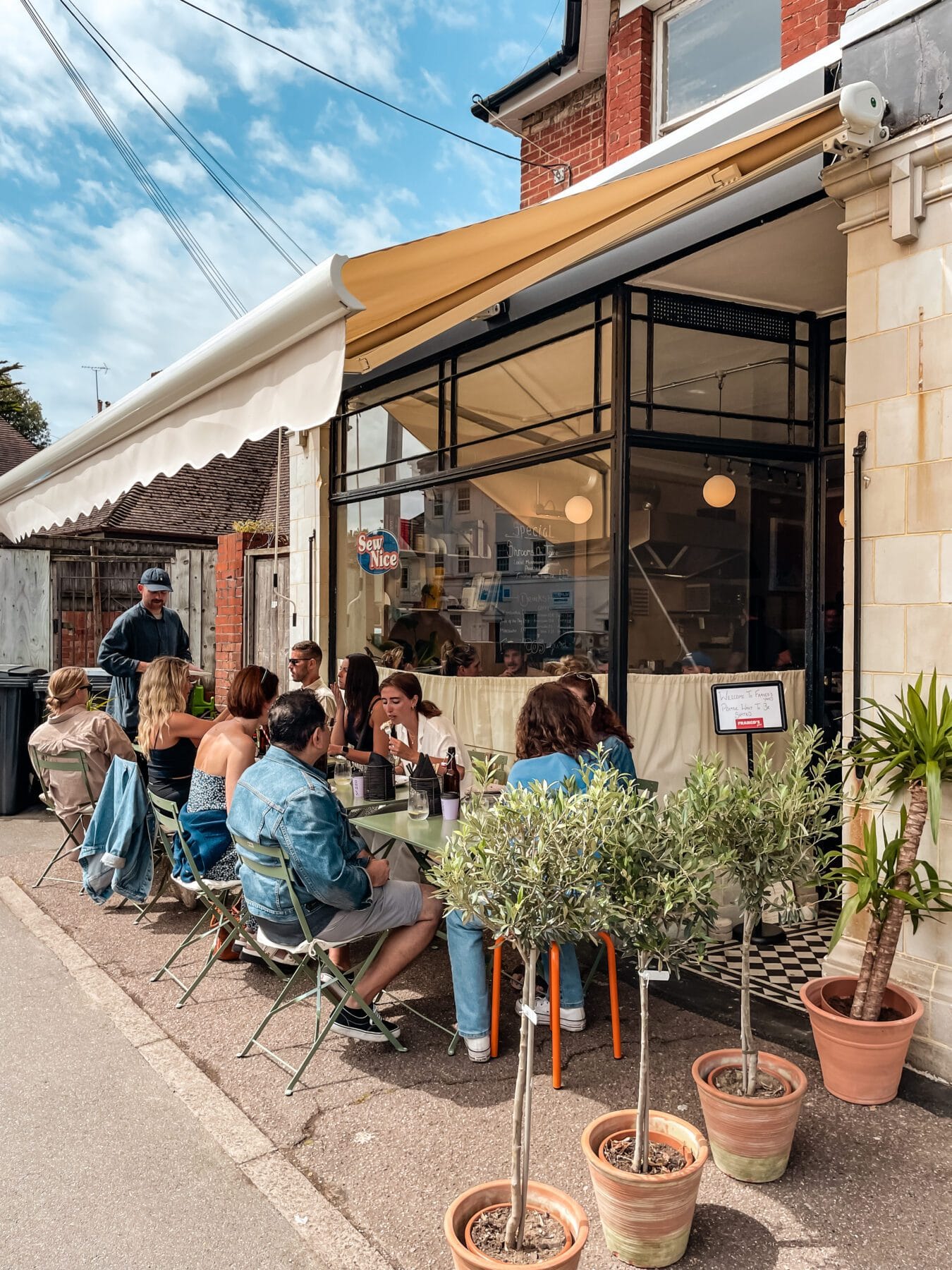 Brunch de influencia siciliana en Francos Yard