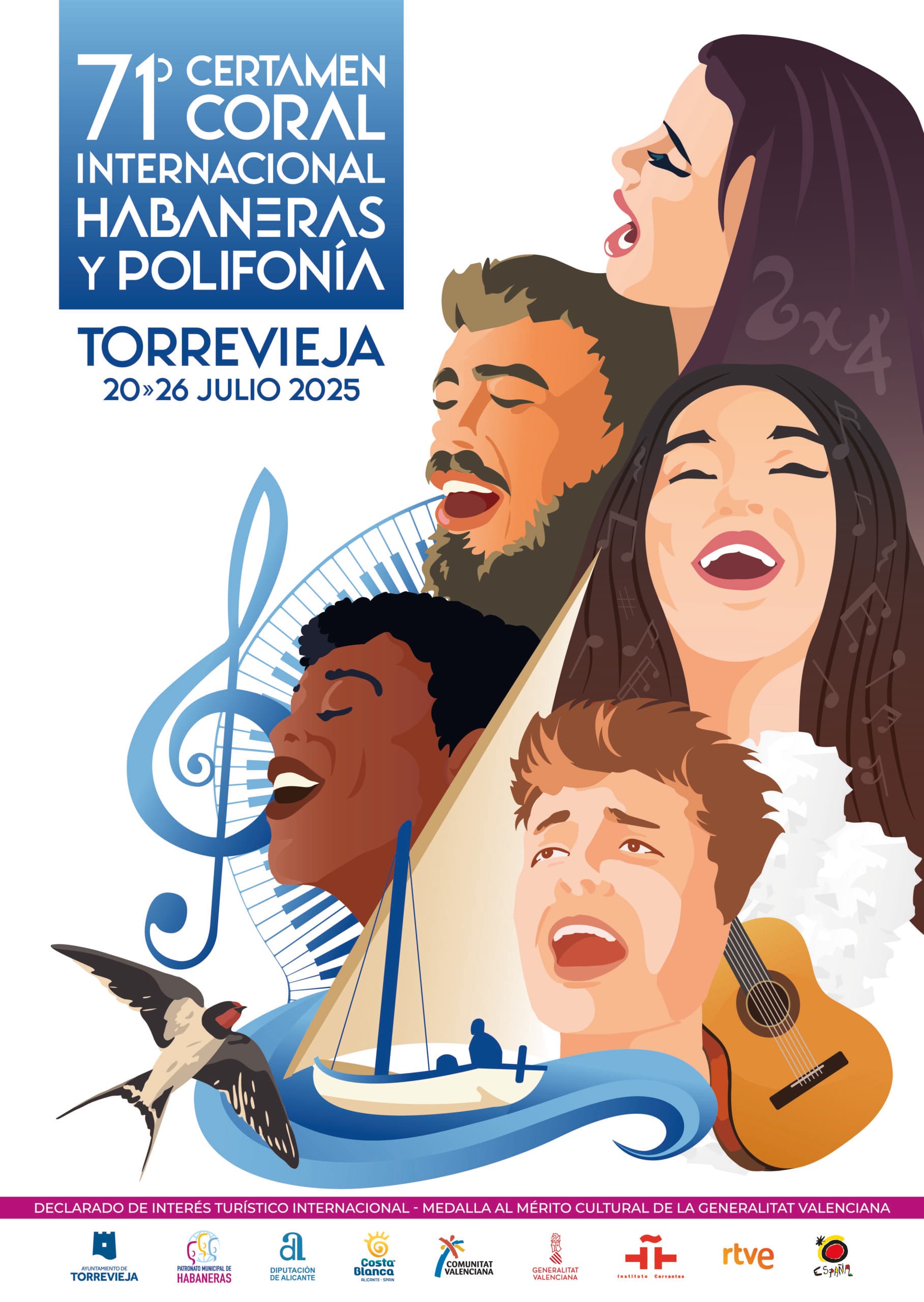 El 72º Certamen de Habaneras reúne a 700 coralistas en Torrevieja