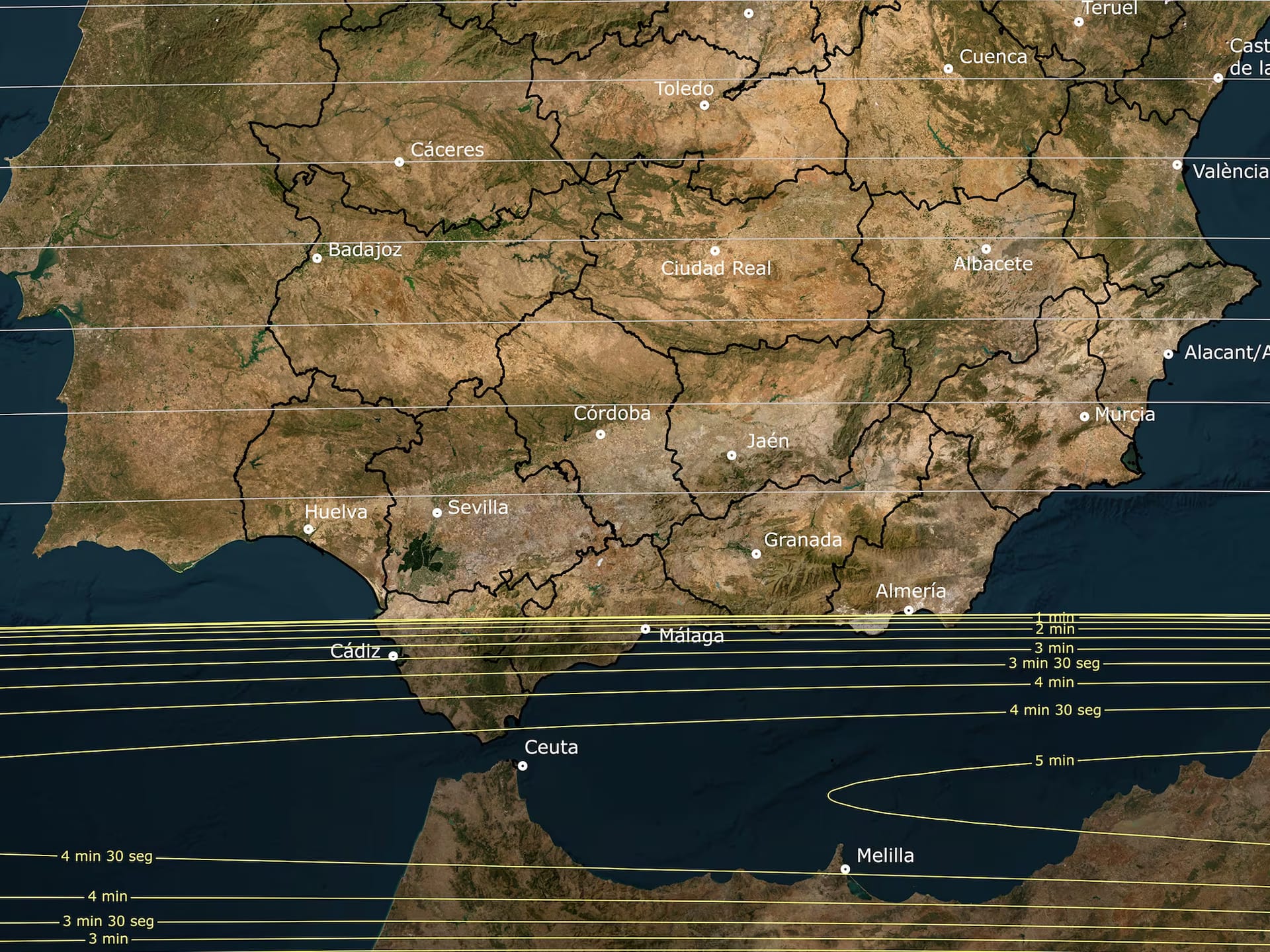 Algeciras, uno de los mejores sitios para el eclipse 2027