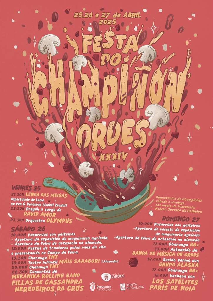 Fiestas gastronómicas y planes cerca de Santiago este abril