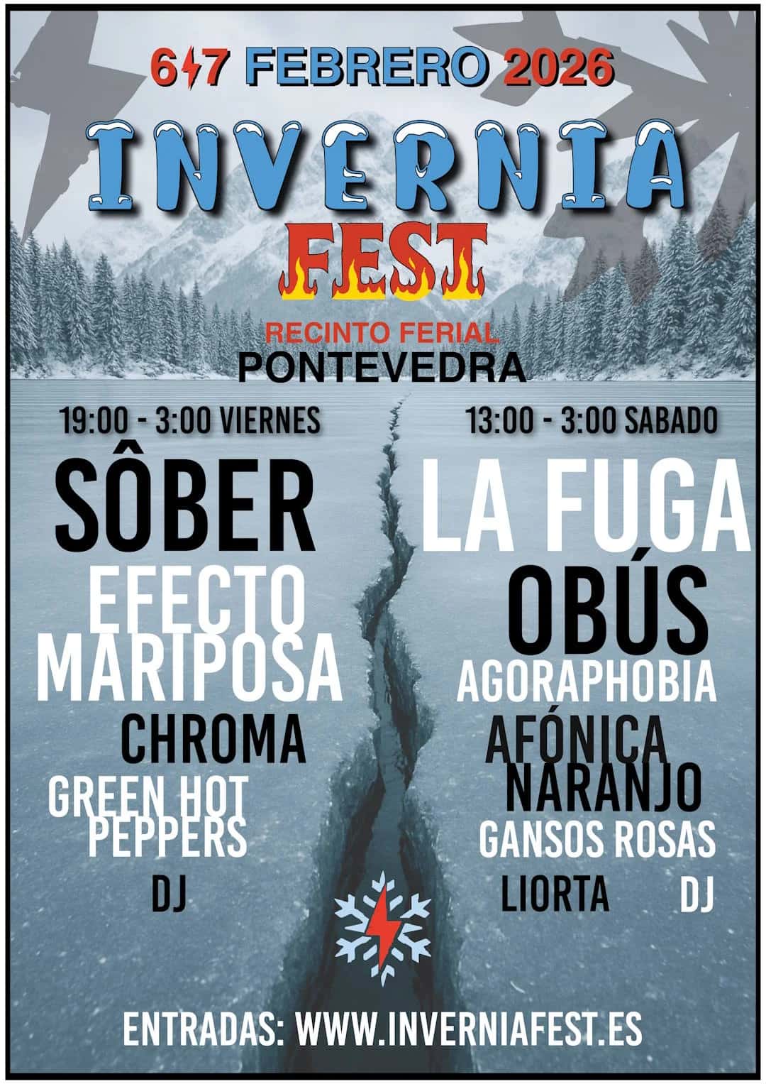 Invernia Fest: Guía del nuevo festival de rock en Pontevedra