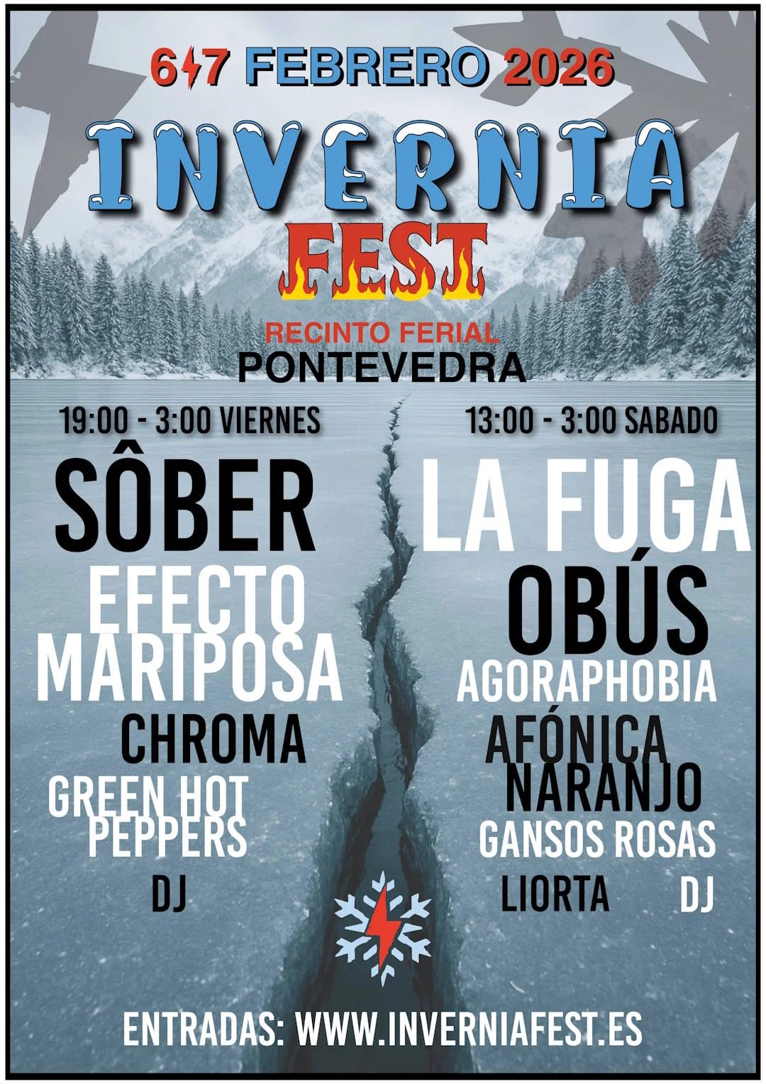 Invernia Fest: Guía del nuevo festival de rock en Pontevedra