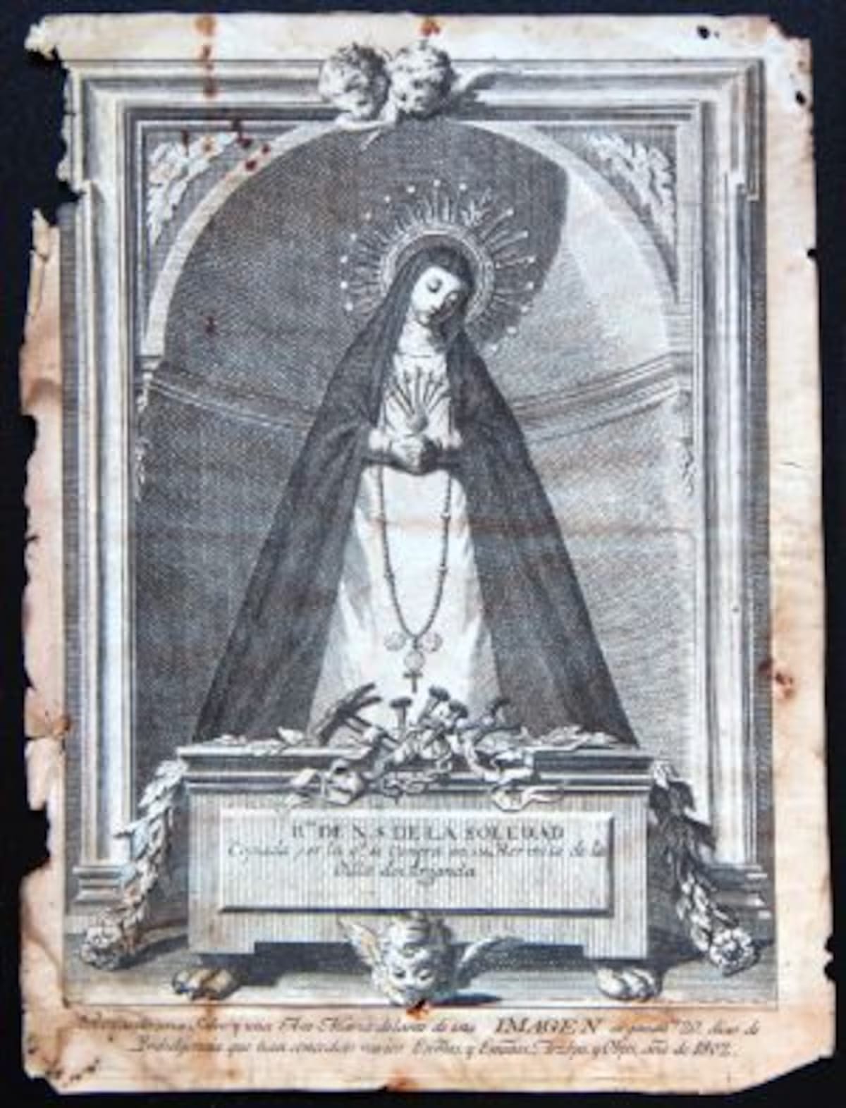 La Virgen de la Soledad regresa a su ermita