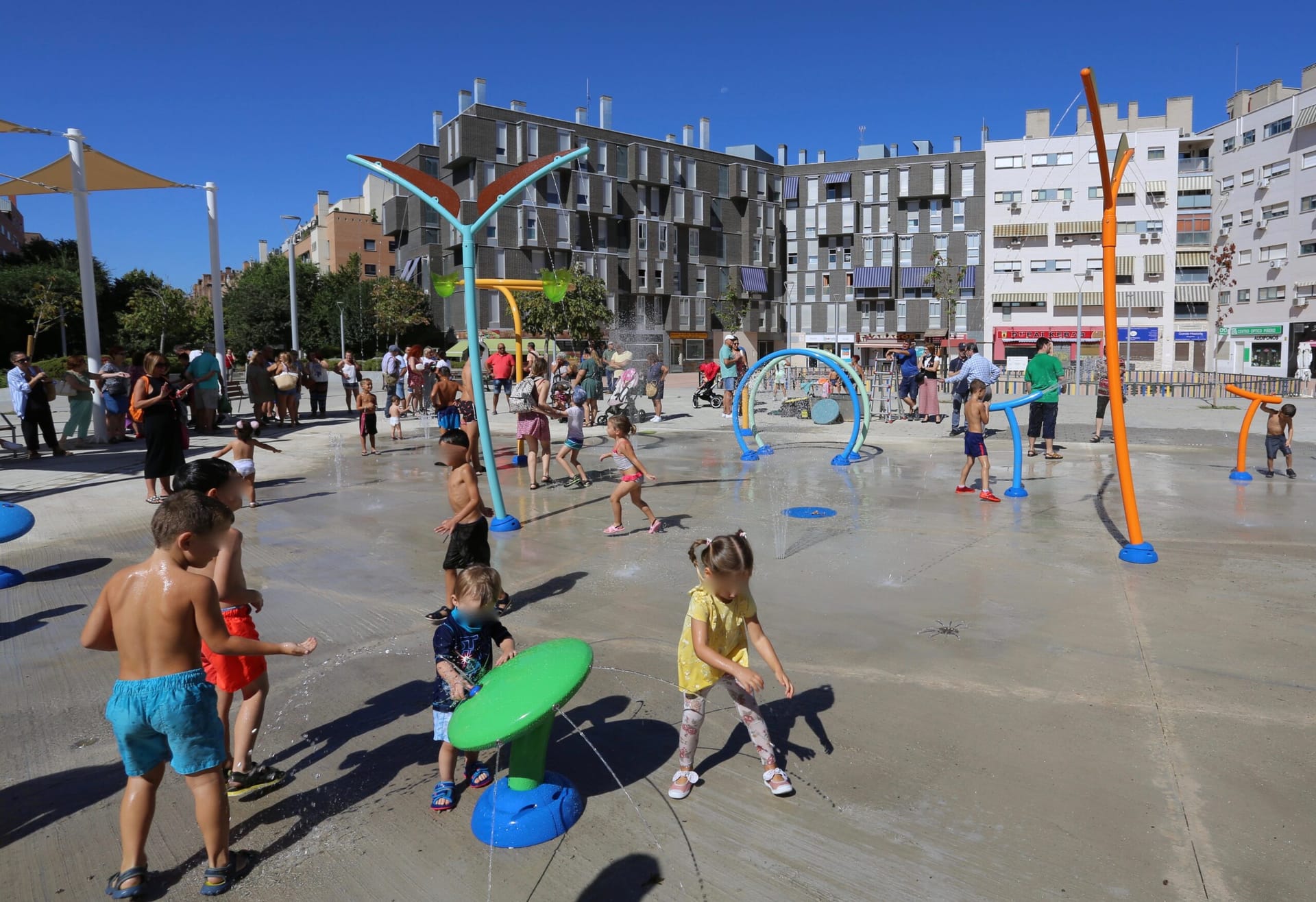 Los Juegos del Agua de Coslada: refrescarse gratis