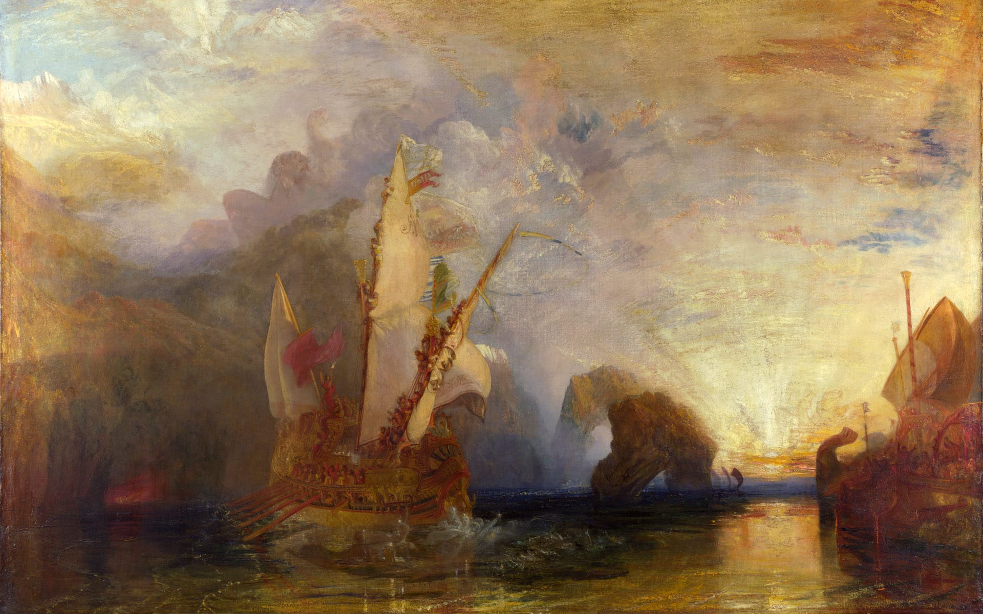Odyssey painting on public display