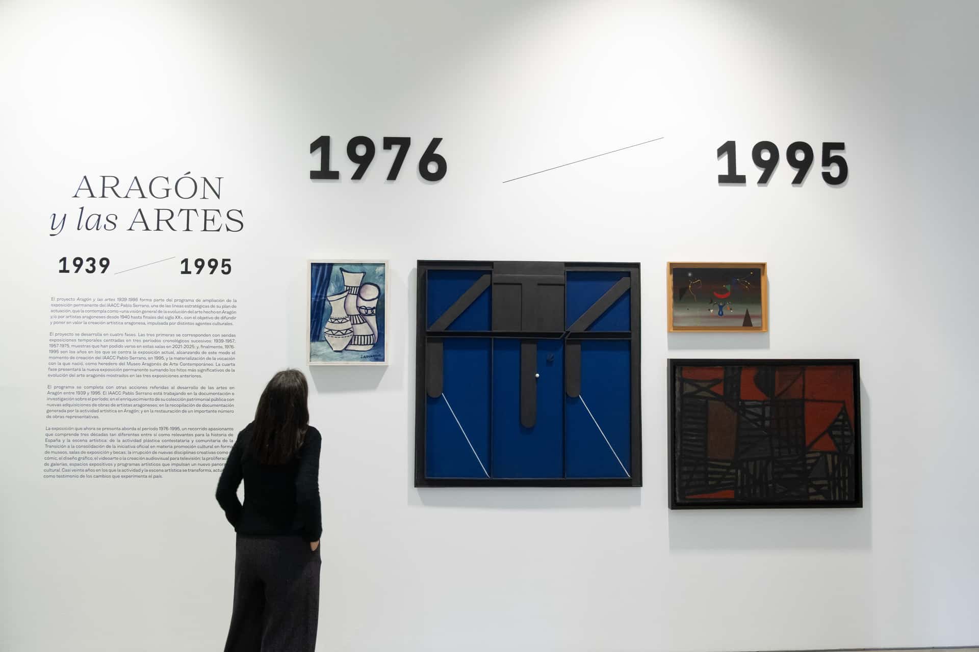 Visita comentada a la exposición 'Aragón y las Artes 1976-1995'