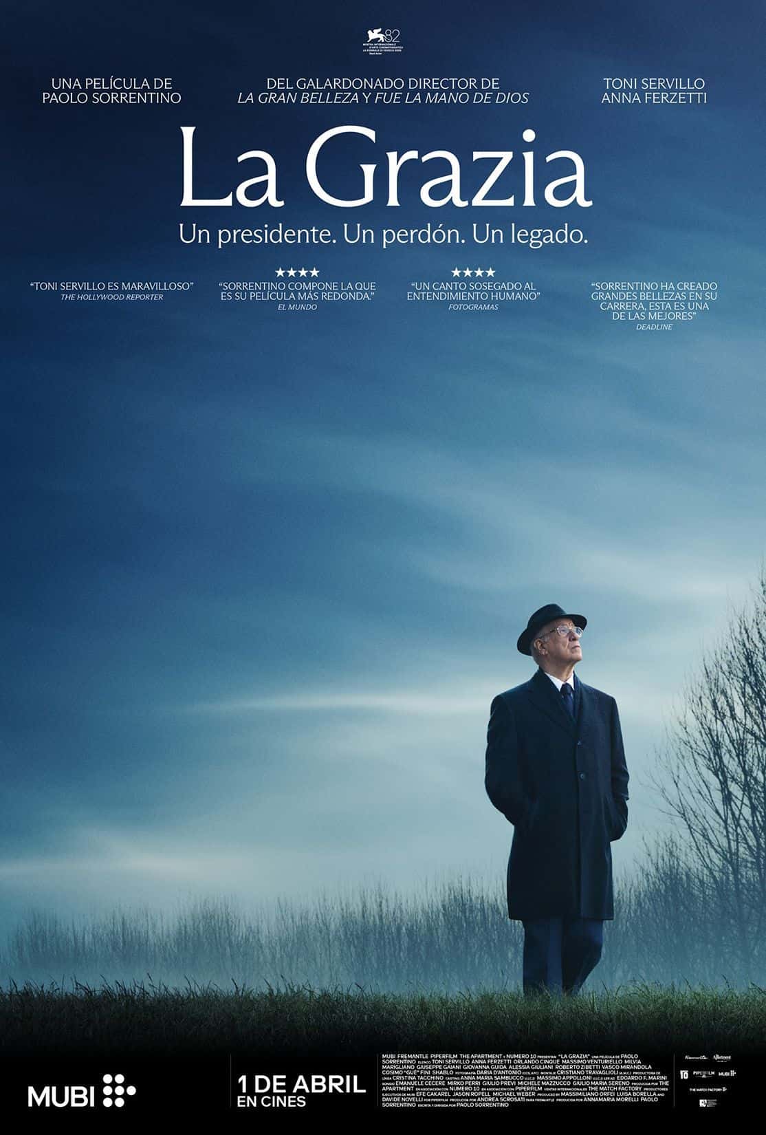 Proyección de 'La grazia' de Paolo Sorrentino en Cibeles de Cine