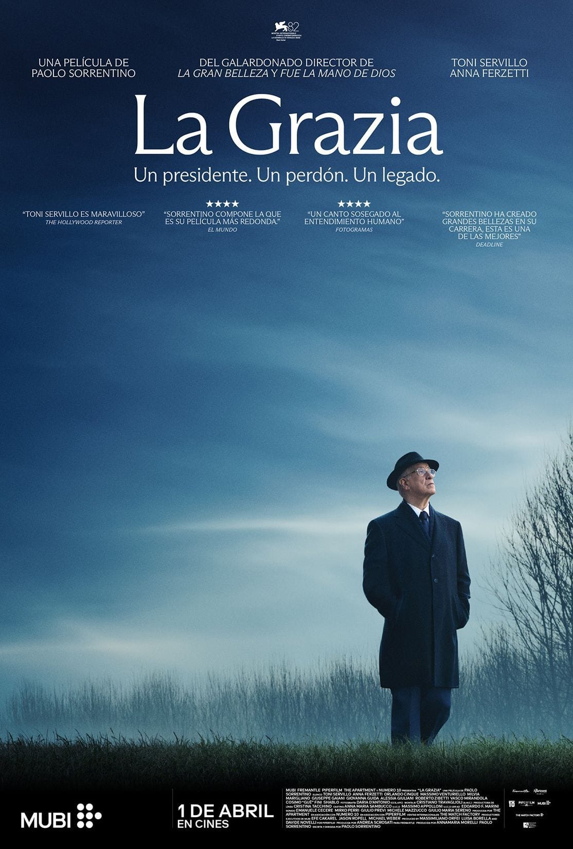 Proyección de 'La grazia' de Paolo Sorrentino en Cibeles de Cine