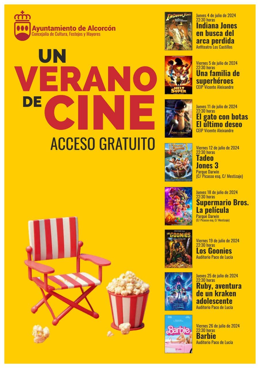 Un Verano de Cine: así fue el cine de verano en Alcorcón