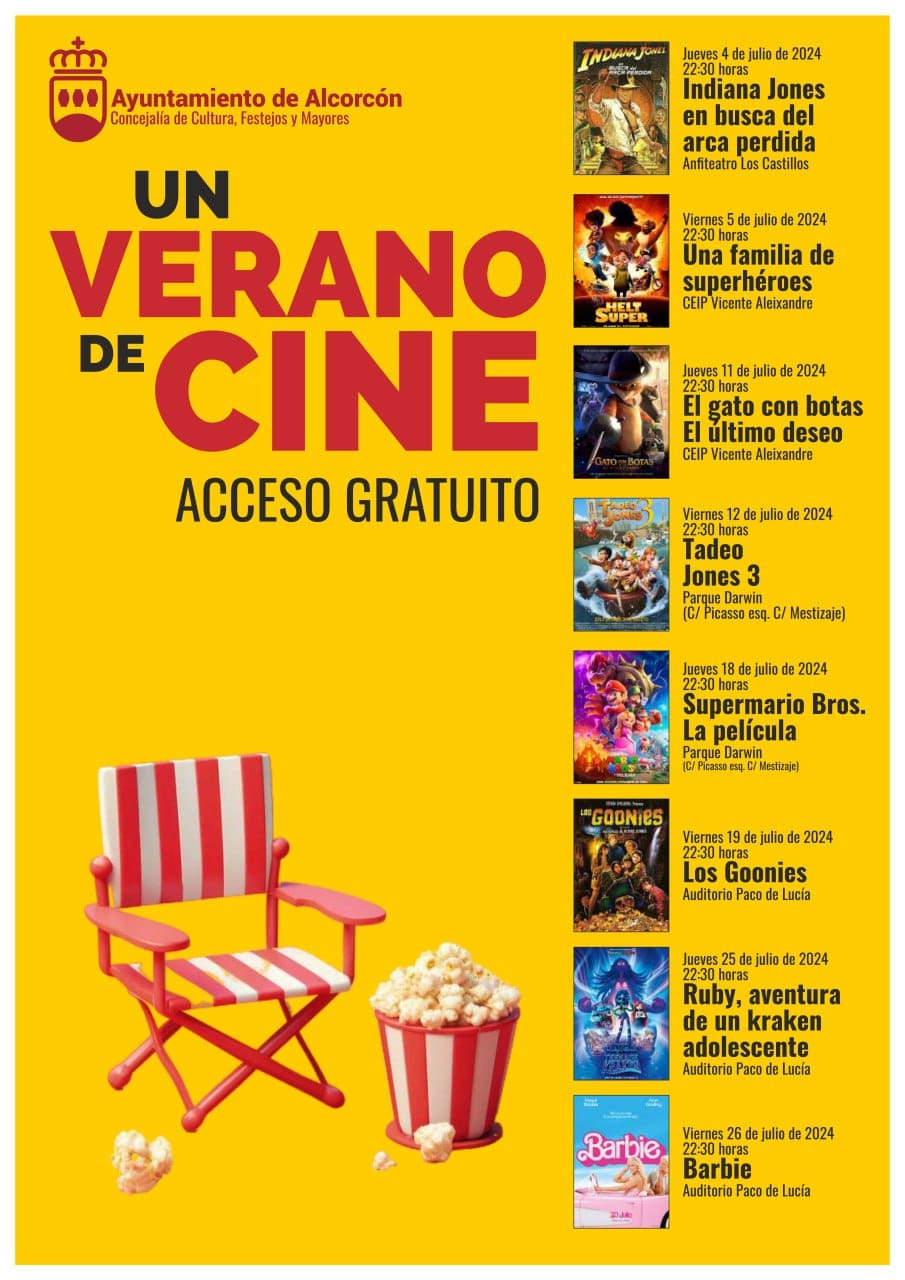 Un Verano de Cine: así fue el cine de verano en Alcorcón