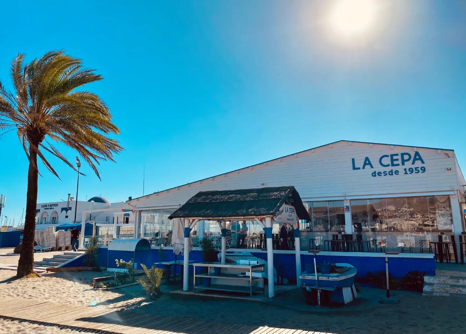 Chiringuito La Cepa Playa en Fuengirola: espetos y tradición