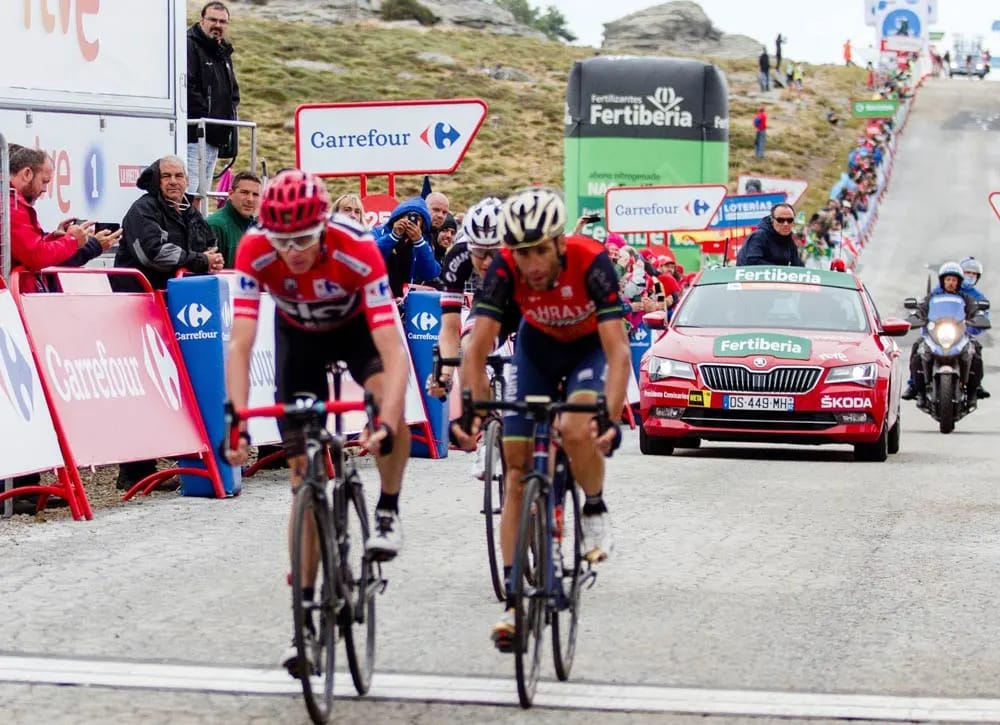 La Vuelta pasó por Almería: la etapa de Calar Alto