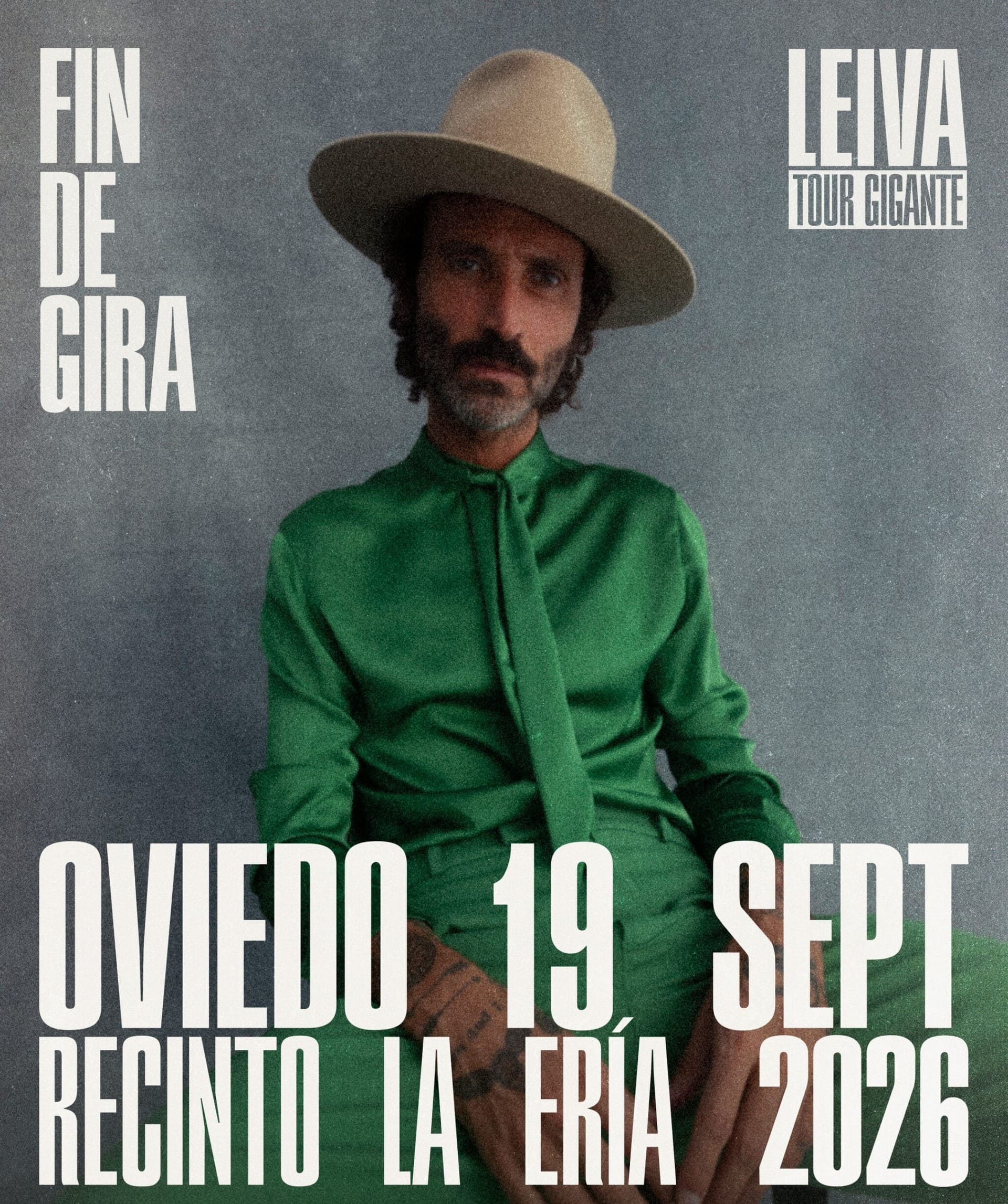 Leiva en Oviedo: concierto, entradas y cómo llegar