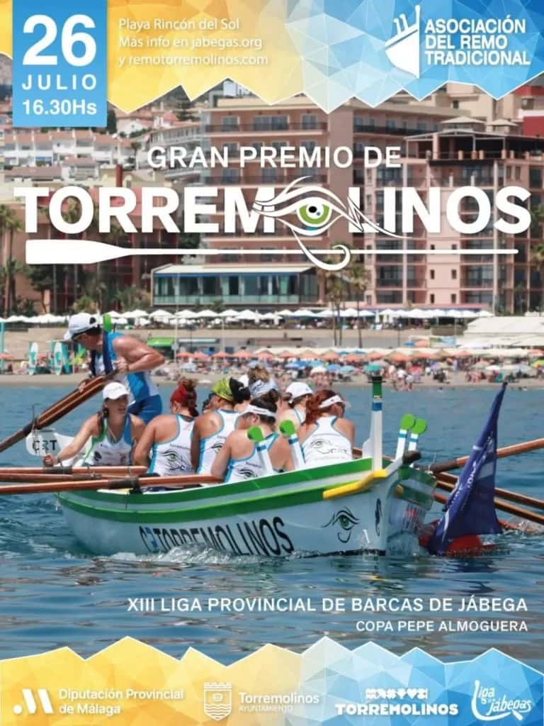 La Liga de Jábegas: remo tradicional en Torremolinos