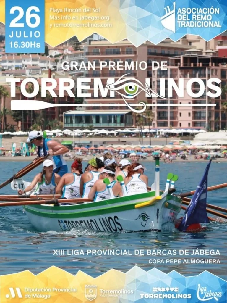 La Liga de Jábegas: remo tradicional en Torremolinos