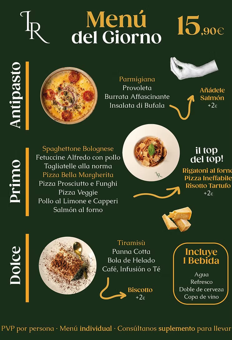 Ineffabile Ristorante: cocina italiana en Parla