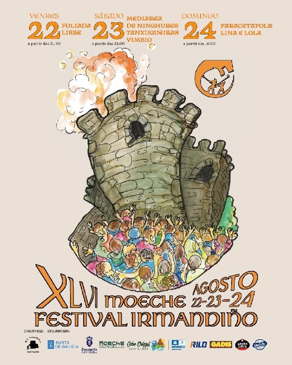 El Festival Irmandiño se despidió del Castillo de Moeche