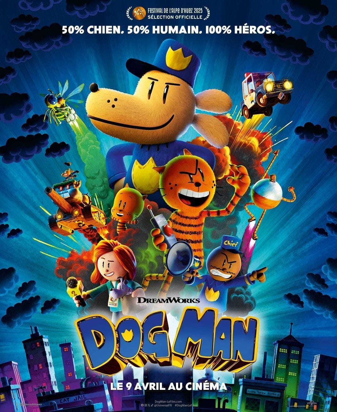 Dog Man Bark to School Costume Tour