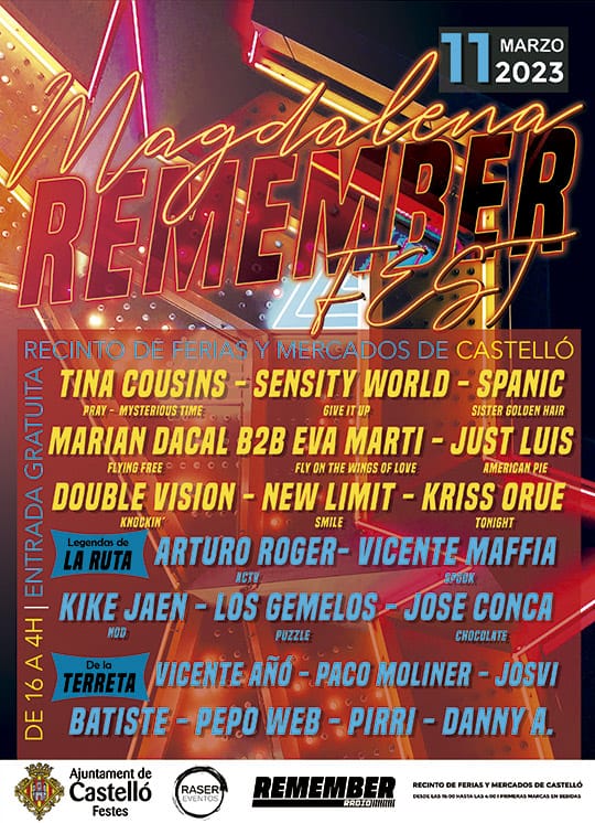 El Remember Fest abre las Fiestas de la Misericordia