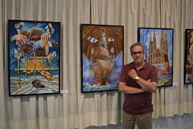Exposición solidaria Cartografía artística de Castellón